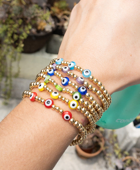 Large Evil Eye Bracelet